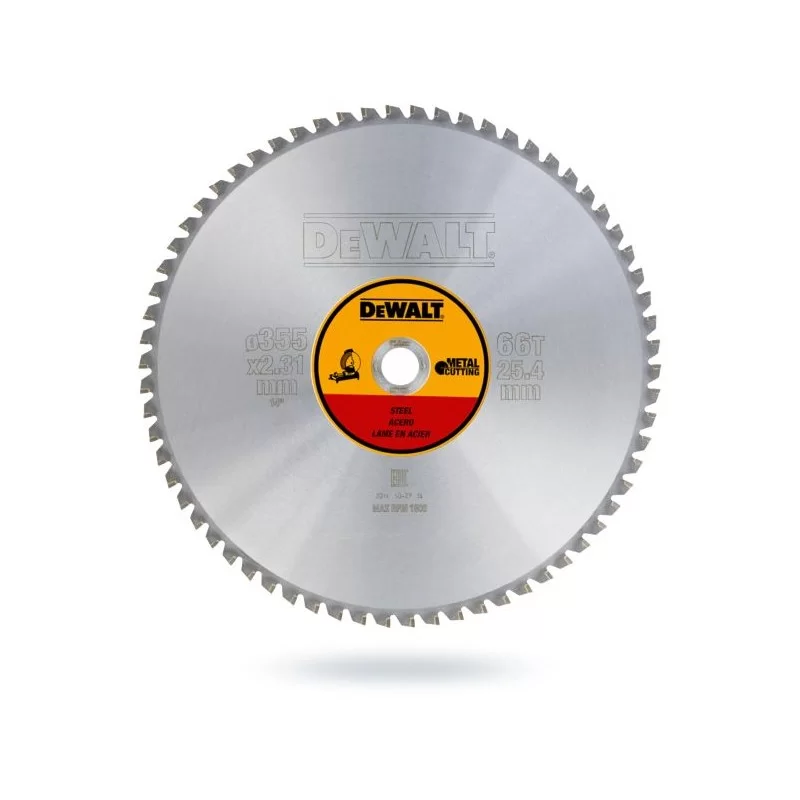 Tarcza 355x66T 25,4mm do metalu DEWALT DT1926