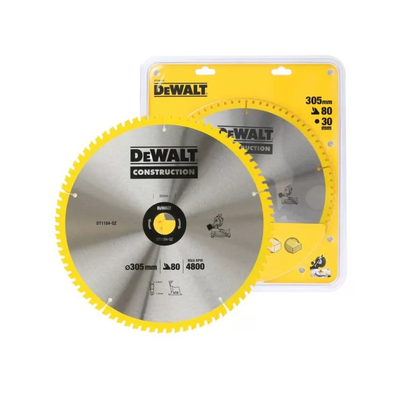 Piła tarczowa DEWALT DT1184 305x80zx30 z widią