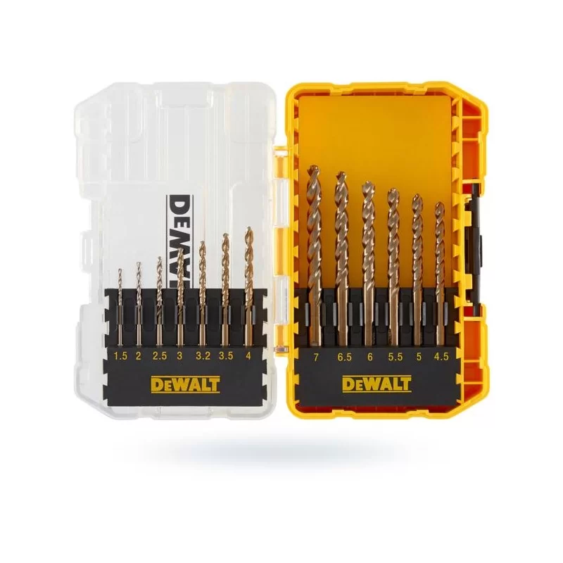 Zestaw wierteł do metalu 13szt EXTREME DeWALT
