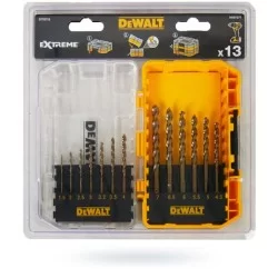 Zestaw wierteł do metalu 13szt EXTREME DeWALT