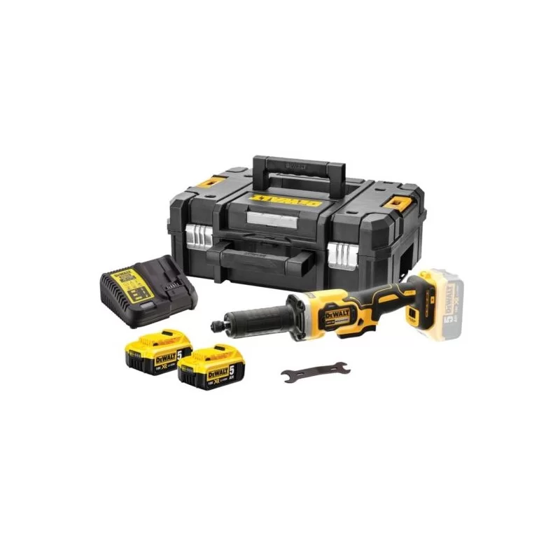 Szlifierka prosta DeWALT DCG426P2 18V przedł 2x5Ah