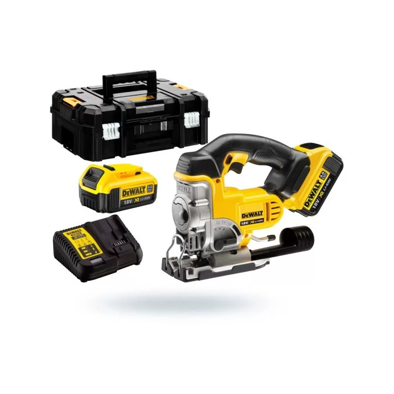 Wyrzynarka DEWALT DCS331M2 18V 135mm 2x4Ah gł/cię