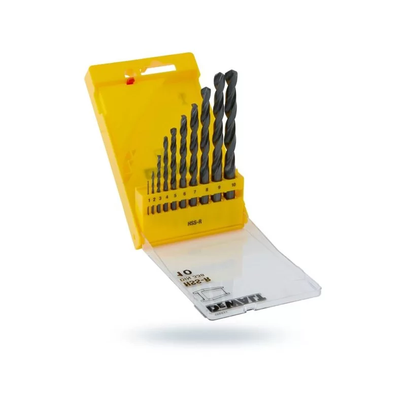 Zestaw 10 wierteł DEWALT DT5911 do metalu HSS-R