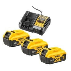 Zestaw DeWALT DCK421P3: DCD791 DCS570 DCS331 DCS367 3x5Ah 2 walizki