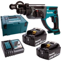 Młotowiertarka 18V SDS+ 2x3Ah MAKITA DHR202RFJ