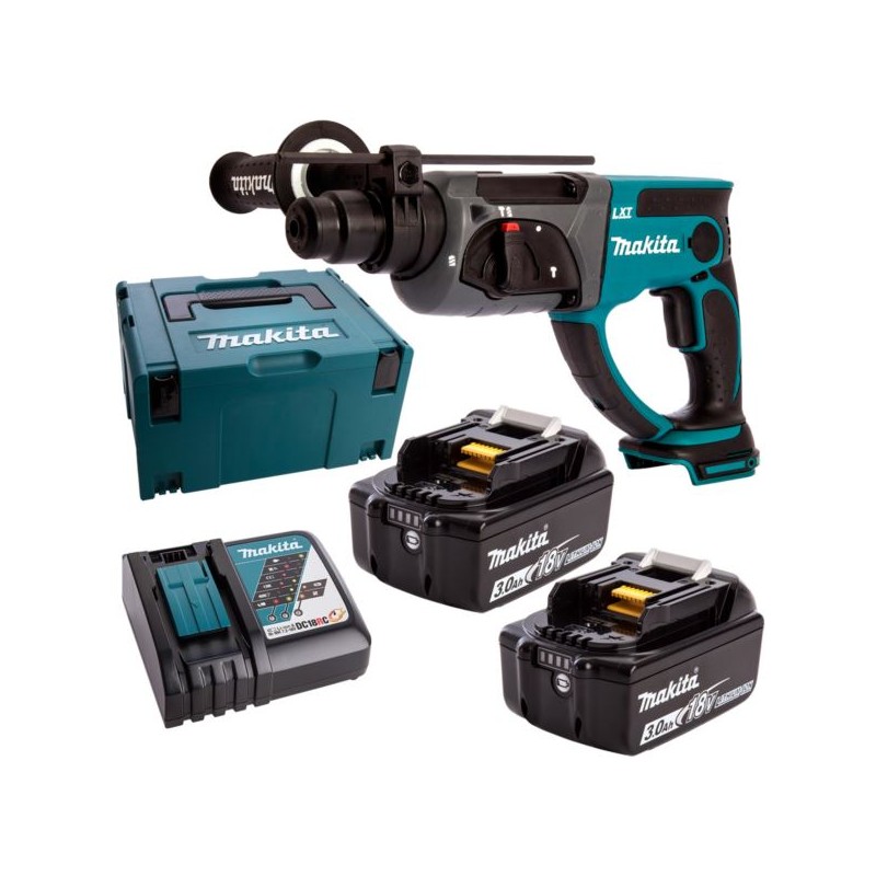Młotowiertarka 18V SDS+ 2x3Ah MAKITA DHR202RFJ