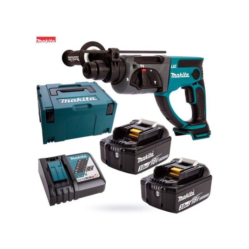 Młotowiertarka 18V SDS+ 2x3Ah MAKITA DHR202RFJ