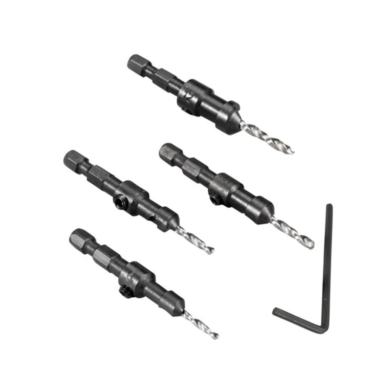 Zestaw 4 wierteł-pogłębiaczy MAKITA D-73455