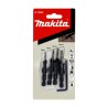 Zestaw 4 wierteł-pogłębiaczy MAKITA D-73455