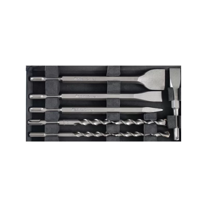 Wiertła i dłuta SDS+ zestaw 17cz MAKITA D-42444