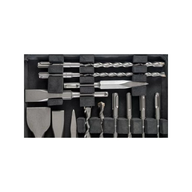 Wiertła i dłuta SDS+ zestaw 17cz MAKITA D-42444