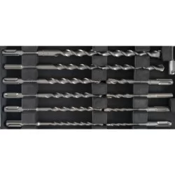 Wiertła i dłuta SDS+ zestaw 17cz MAKITA D-42444