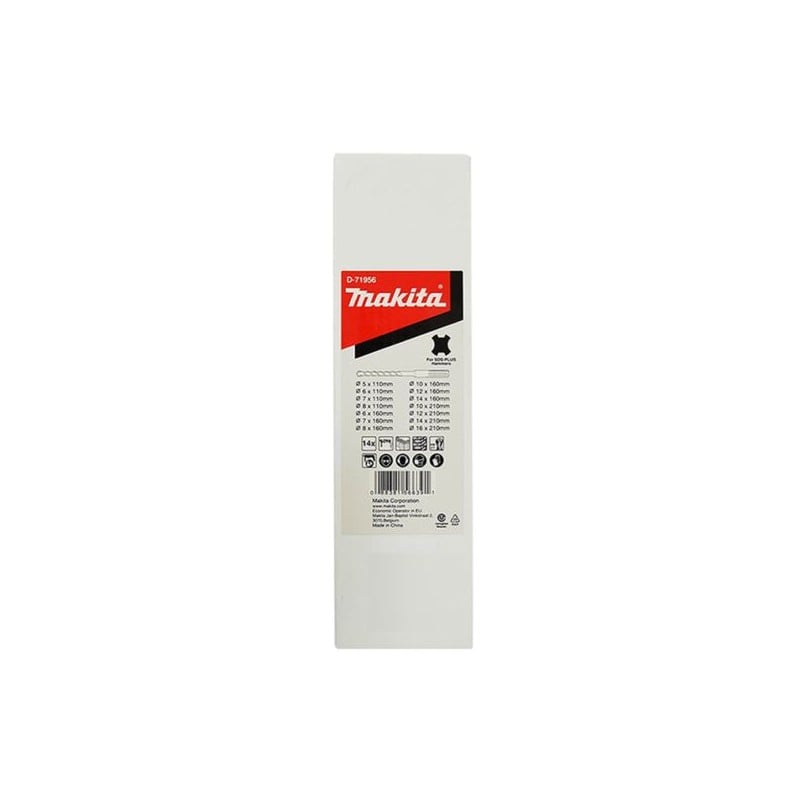 Wiertła do betonu SDS+ 14cz MAKITA D-71956