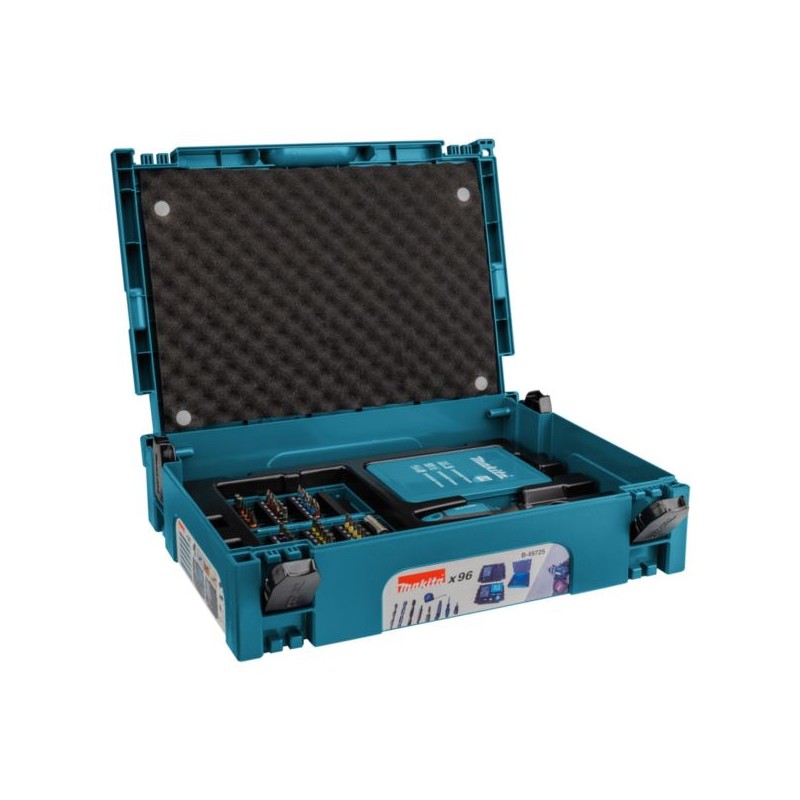 Zestaw bitów wierteł 96 ele. MAKPAC Makita B-49725