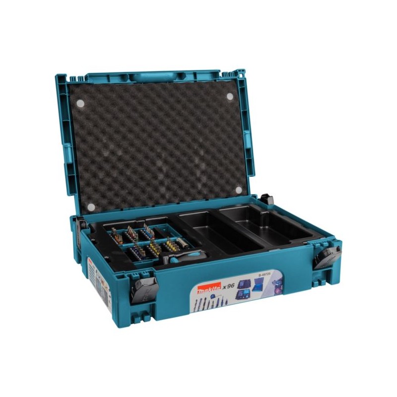 Zestaw bitów wierteł 96 ele. MAKPAC Makita B-49725