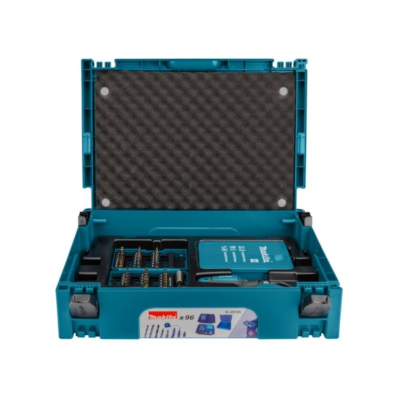 Zestaw bitów wierteł 96 ele. MAKPAC Makita B-49725