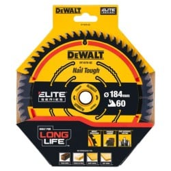 Tarcza pilarska DeWALT DT1670-QZ, 184mm 60 zębów