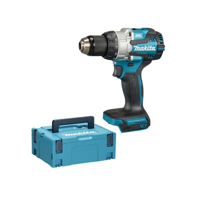 Akumulatorowa wkrętarka udarowa Makita DHP489ZJ LXT 18V BL 73Nm 2 biegi hamulec BODY walizka
