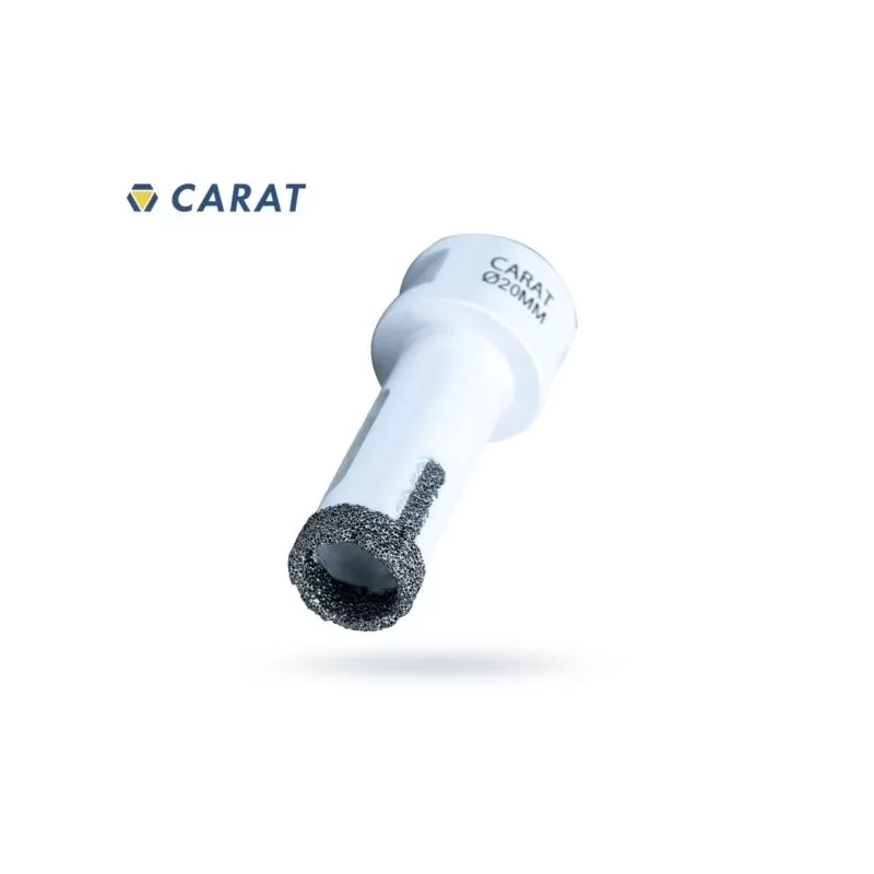 Otwornica diamentowa 20mm CARAT do GRESU na sucho