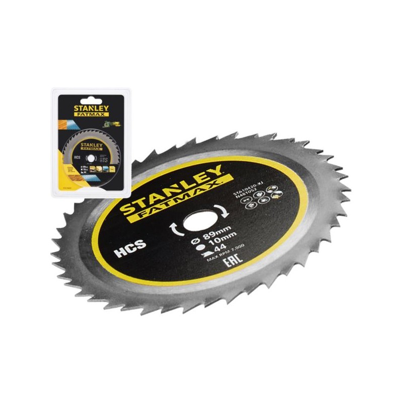 Tarcza HCS do FME380 89mm x 10 44zęby STANLEY
