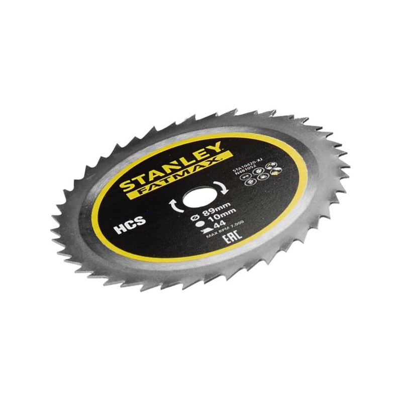 Tarcza HCS do FME380 89mm x 10 44zęby STANLEY