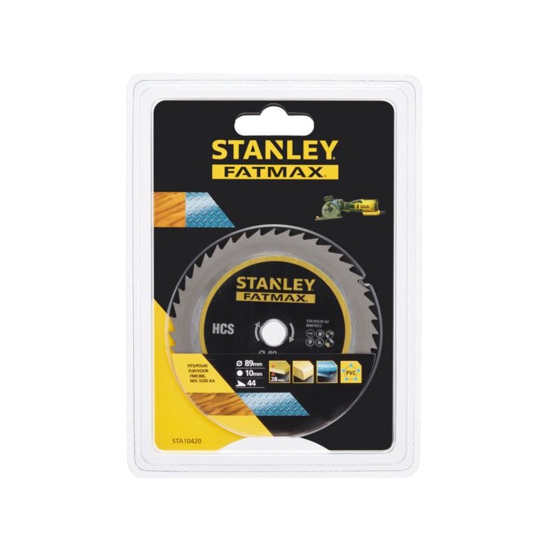 Tarcza HCS do FME380 89mm x 10 44zęby STANLEY