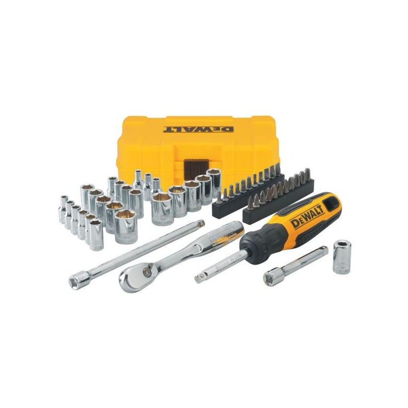 Zestaw kluczy nasadowych bitów DeWALT DWMT81610-0