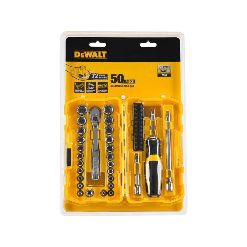 Zestaw kluczy nasadowych bitów DeWALT DWMT81610-0