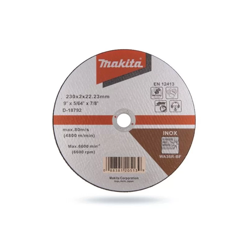 Tarcza do metalu 230x2,0 INOX MAKITA