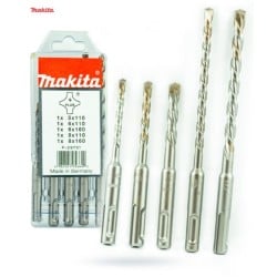 Wiertła do betonu SDS+ 5szt MAKITA P-29751