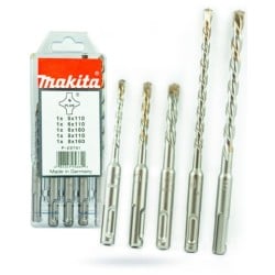 Wiertła do betonu SDS+ 5szt MAKITA P-29751