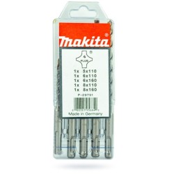 Wiertła do betonu SDS+ 5szt MAKITA P-29751