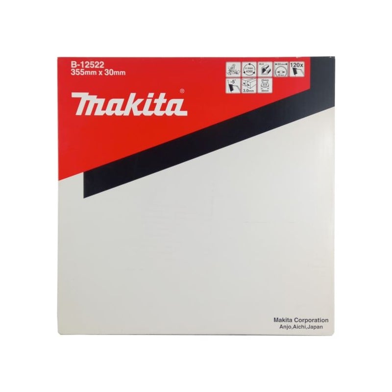 Piła tarczowa 355x120z x30 do alum MAKITA B-12522