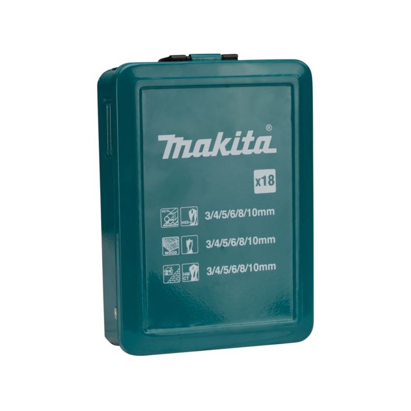 Zestaw bitów wierteł 62 ele. MAKPAC Makita B-53908