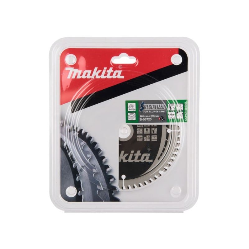 Tarcza do drewna 165x20 mm 60 zębów Makita B-56720