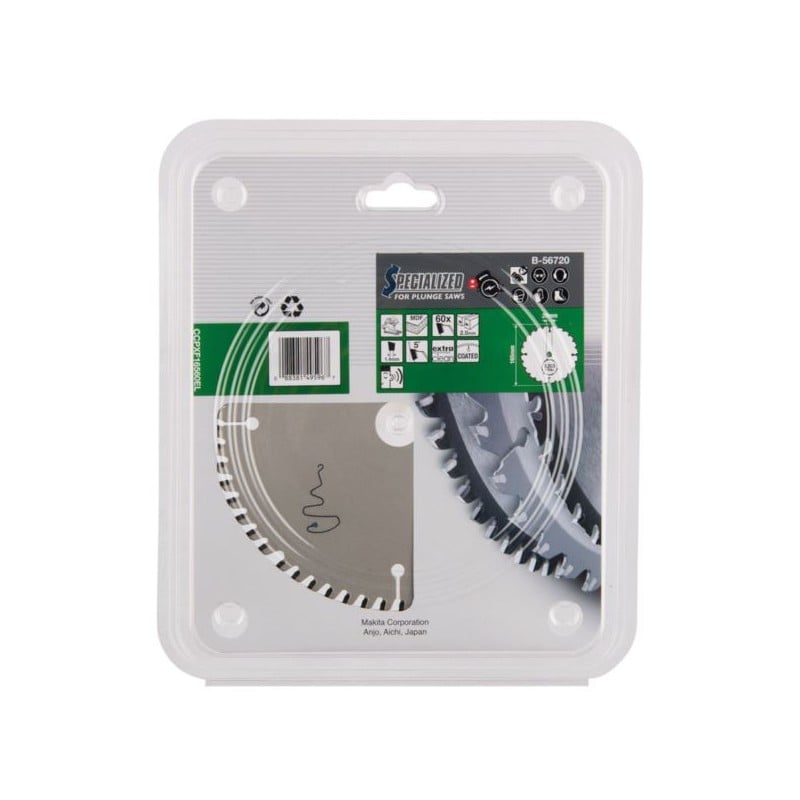 Tarcza do drewna 165x20 mm 60 zębów Makita B-56720