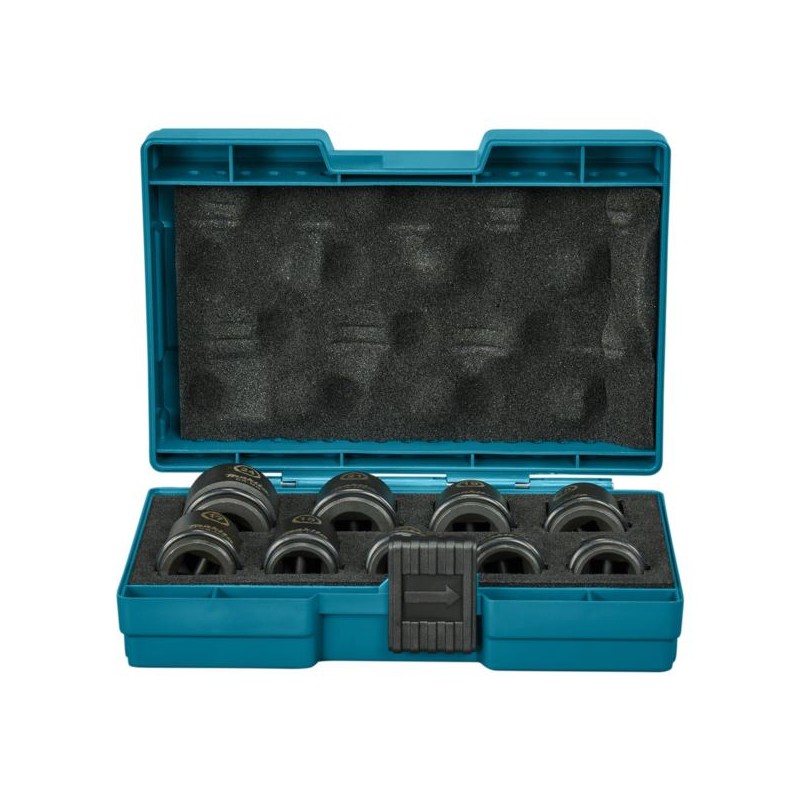 Zestaw nasadek udarowych Makita E-16564 sześciokątne 1/2’’ 8–24mm IMPACT BLACK 9 szt.