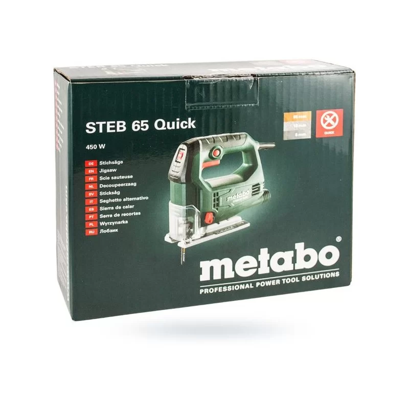 Wyrzynarka 450W STEB 65 Quick METABO 601030000