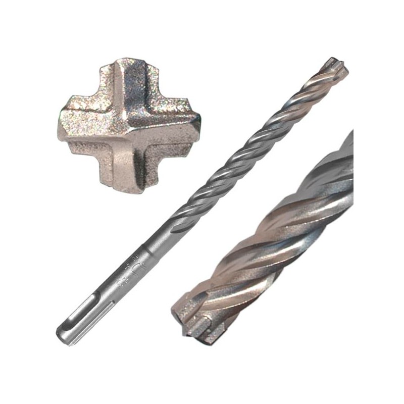 Wiertło bet. 6,5x260 SDS+ 4-ostrz 4-spiral HiKOKI