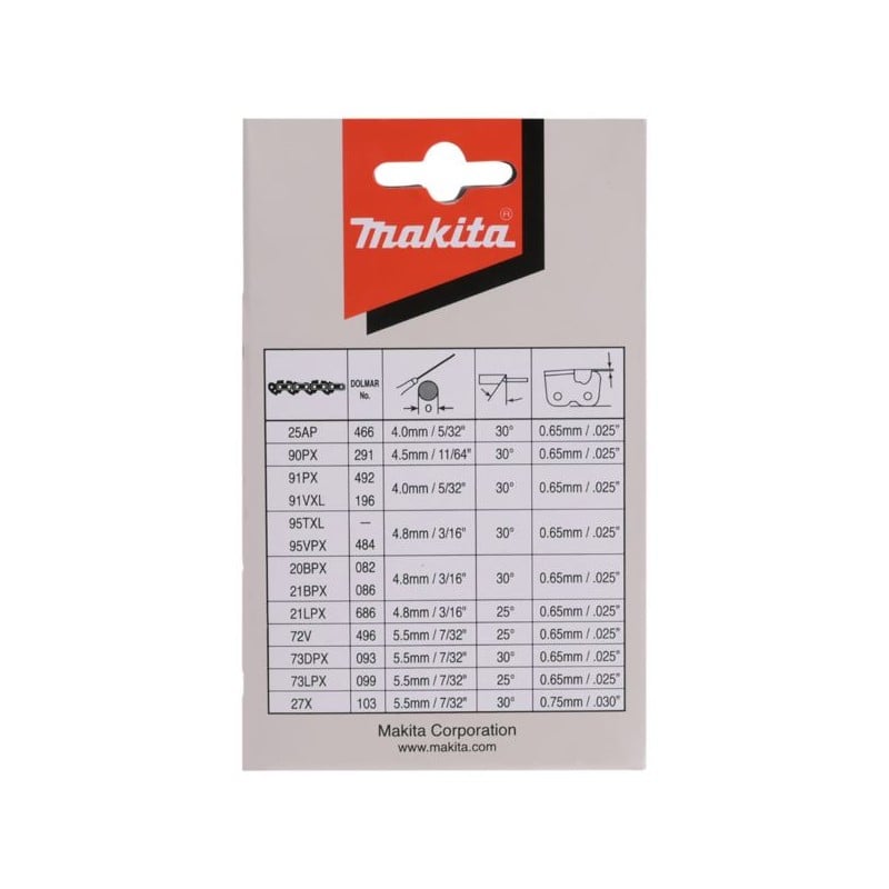 Łańcuch tnący do piły 35cm 14' 3/8' 1,1mm Makita