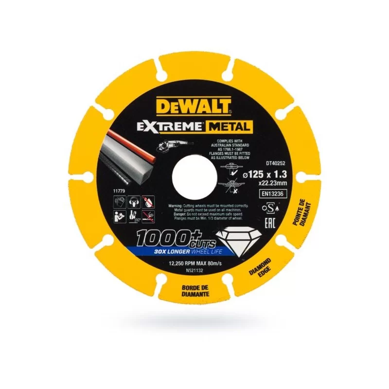 Tarcza do metalu DeWALT DT40252 125x1,3 EXTREME