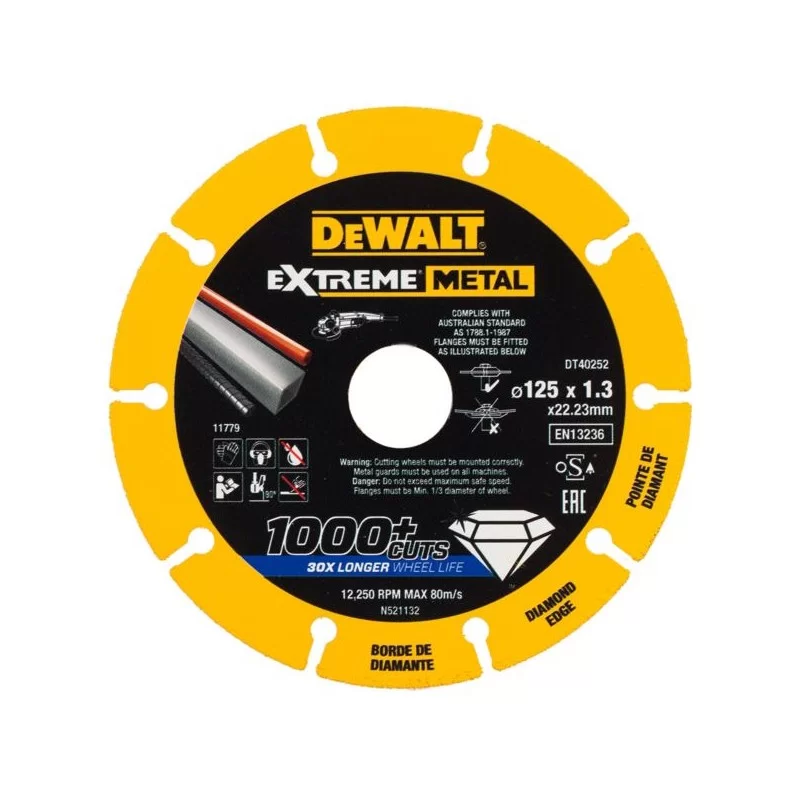 Tarcza do metalu DeWALT DT40252 125x1,3 EXTREME