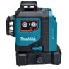Niwelator laserowy płaszczyznowy Makita SK700D CXT 12V 1x2Ah czerwony 630 / 645 nm