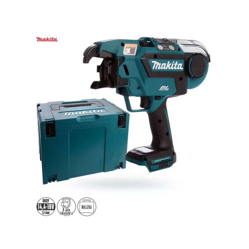 Wiązarka do zbrojeń Makita DTR180ZJ LXT 18V MAKPAC