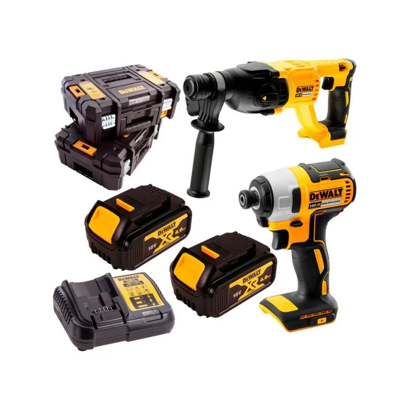 Zestaw DCF787 + DCH133 2x4Ah DeWalt DCK2023M2T-QW