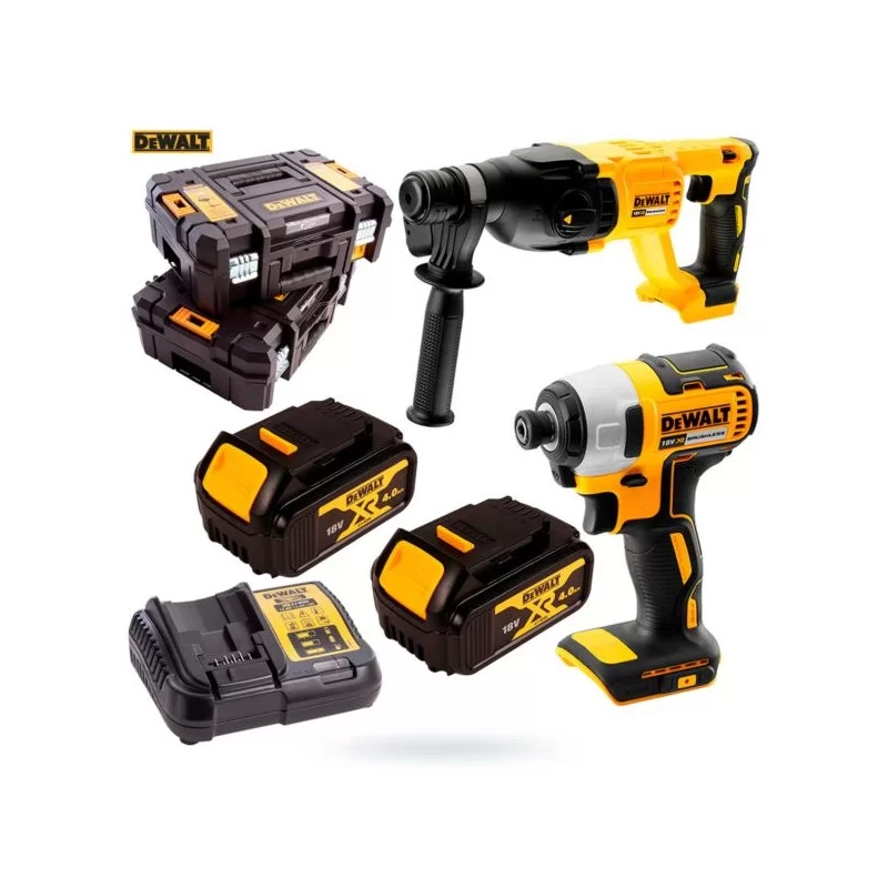 Zestaw DCF787 + DCH133 2x4Ah DeWalt DCK2023M2T-QW