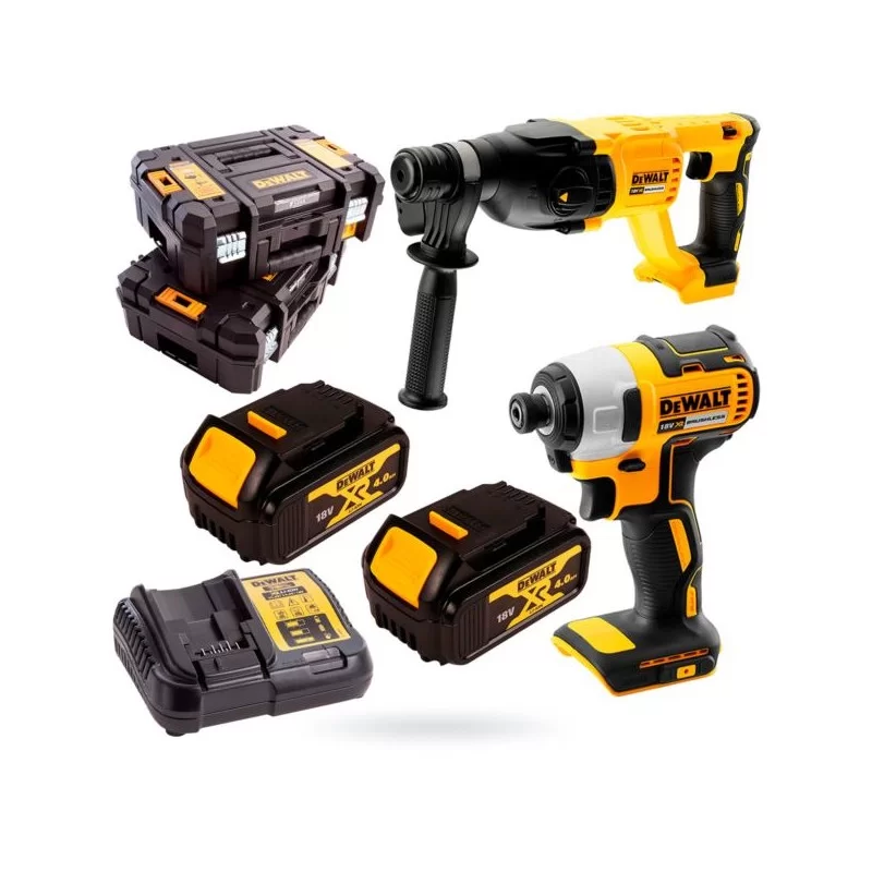 Zestaw DCF787 + DCH133 2x4Ah DeWalt DCK2023M2T-QW