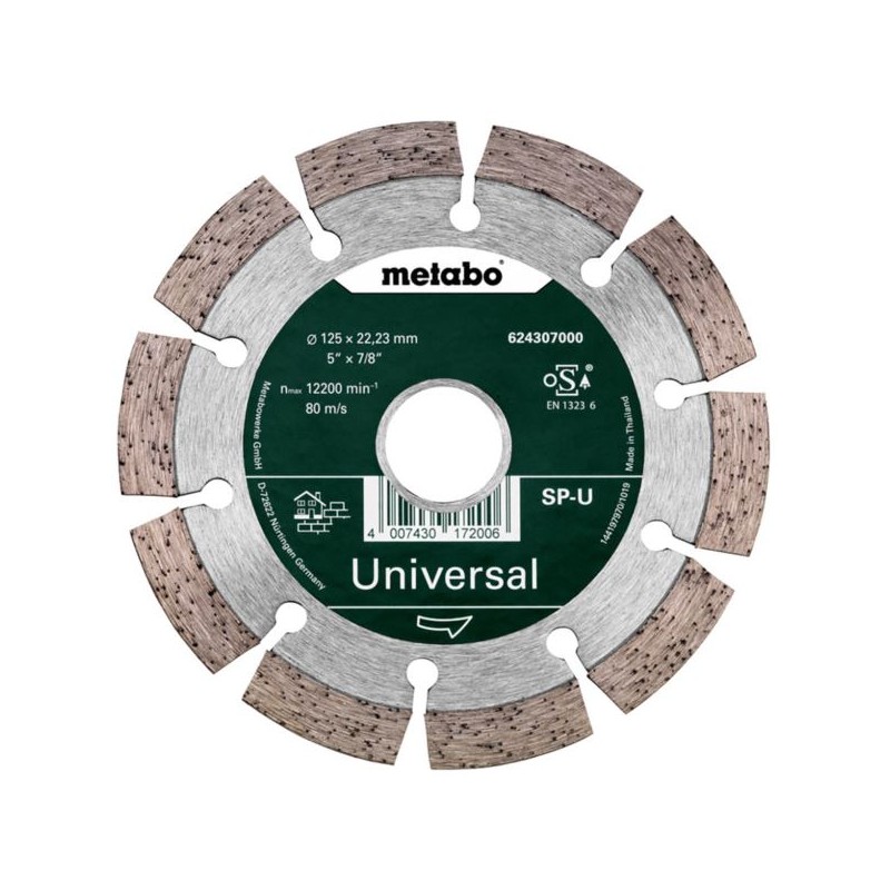 Szlifierka 125mm 750W Metabo W 750-125 SET +tarcza