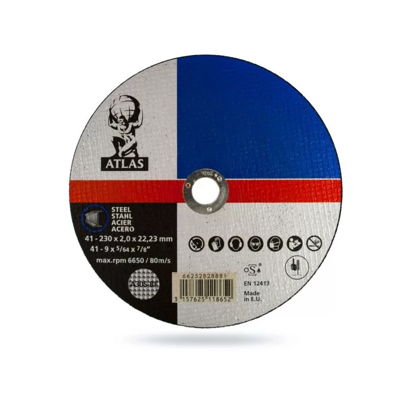 Tarcza do cięcia metalu 230mm ATLAS Norton 828881