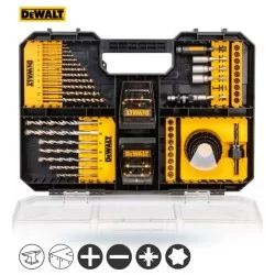 Zestaw 100 bitów wierteł nasadek DEWALT DT70620T